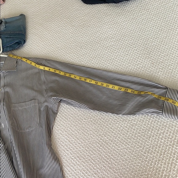 Brooks brothers classic striped button down. - Picture 10 of 10